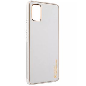 Шкіряний чохол Xshield для Samsung Galaxy A04s Білий / White
