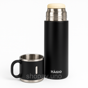 Термокружка вакуумна з поїлкою MAGIO MG-1046B 0.5 л, Питний термос, Універсальний якісний термос KC-24