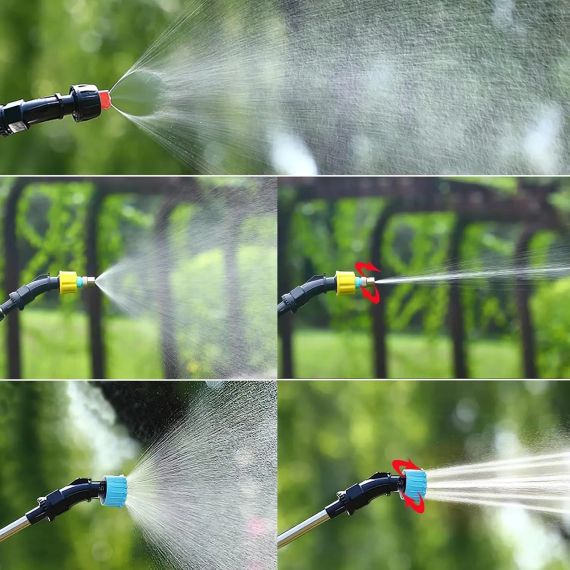 Универсальный портативный электрический опрыскиватель с телескопической палочкой 5л | Зображення 2