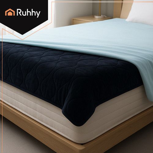 Електроковдра з підігрівом RUHHY 180×130 см, 6 режимів, чорна | Зображення 4