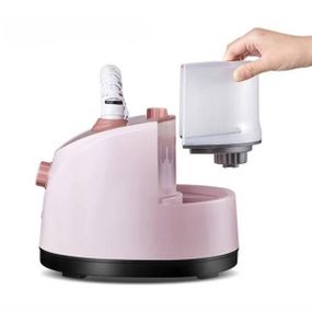 Отпариватель стационарный вертикальный с телекопической  вешалкой для одежды  3000Вт ТV01010 Розовый