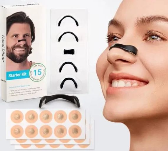 Магнітні розширювачі для носа від хропіння 15 пар антихропіння