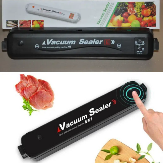 Кухонний вакуумний пакувальник для збереження свіжості продуктів без втрати смаку, машинка для вакуумування | Зображення 2
