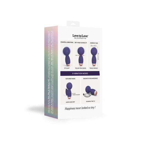 Мінівібромасажер Love To Love Itsy Bitsy – Midnight Indigo | Зображення 6