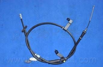 Трос ручного гальма HYUNDAI Tucson прав. (вир-во PARTS-MALL) PARTS-MALL PTA526 на HYUNDAI TUCSON (JM)
