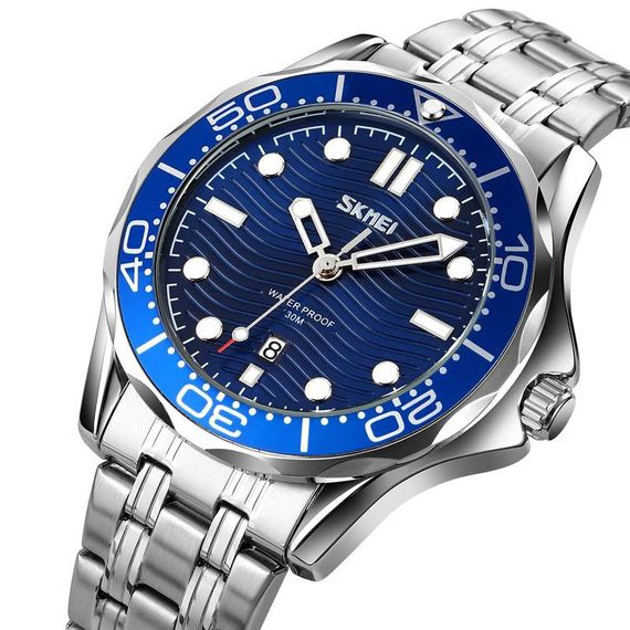 Годинник наручний чоловічий DB-620 SKMEI 9276SSIBU | Зображення 1