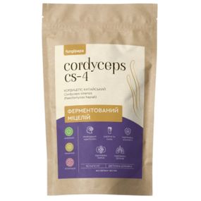 Грибний комплекс Fungipapa Кордицепс китайський (Cordyceps sinensis) - ферментований міцелій 90 капсул