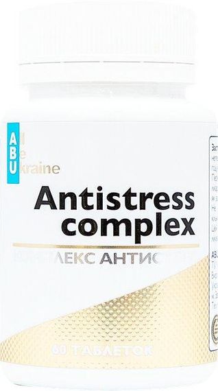 Антистрес-комплекс, Antistress Caomplex, All Be Ukraine, 60 таблеток