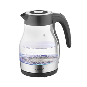 Електрочайник 1,7л 2000W скло (диск) чорний MR-061-BLACK Maestro