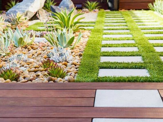 Штучна трава для декору ecoGrass J-40 4м. | Зображення 7