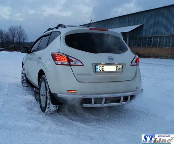 Задняя дуга AK (нерж) для Nissan Murano 2008-2014 гг | Зображення 2