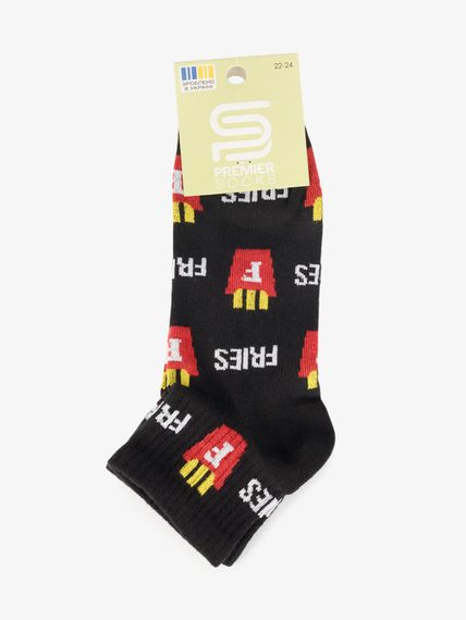 Шкарпетки середні для хлопчика PremierSocks 16Д-2ВР 22-24 Чорний shop (4820203391820) | Зображення 2