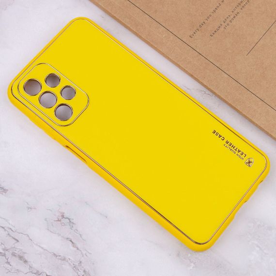 Шкіряний чохол Xshield для Samsung Galaxy A23 4G Жовтий / Yellow | Зображення 3