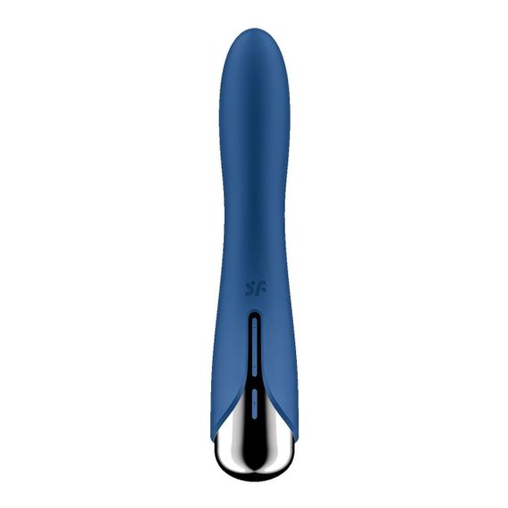 Вибратор точки G с вращением Satisfyer Spinning Vibe 1 Blue, 2 мотора Sex Aura | Зображення 5