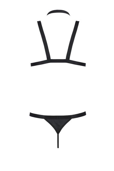 Чоловіче боді у вигляді трусиків та стреп Passion 039 SET ANDREW, Чорний, L, XL | Зображення 3