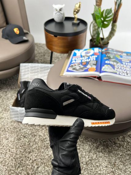 Чоловічі кросівки R-eebok Classic New Black White ©️ 42 - 26,5 см | Зображення 1