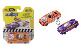 Машинка-трансформер Flip Cars 2 в 1 Огненный спорткар и Мощный спорткар (EU463875B-01)