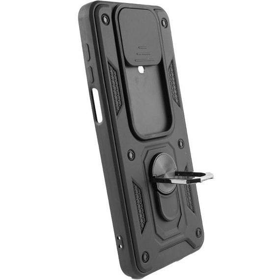 Чохол Ummi Camshield Serge Ring для Xiaomi Redmi Note 9s / Note 9 Pro / 9 Pro Max Чорний | Зображення 2