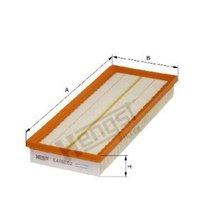 Фильтр воздушный Mercedes Benz W211 M113 03-09 / W220 M113 02-05, Hengst, E455L02,