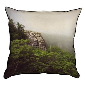 Подушка с мешковины Горы 45x45 см (45PHB_TFL039_BL)