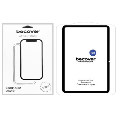 Стекло защитное BeCover 10D Lenovo Tab Plus 11.5&quot; Black (711835)