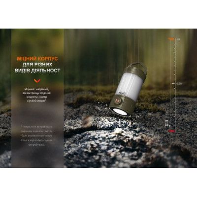 Фонарь Fenix CL26R Pro Grey Camo (CL26RPROGC) | Зображення 1
