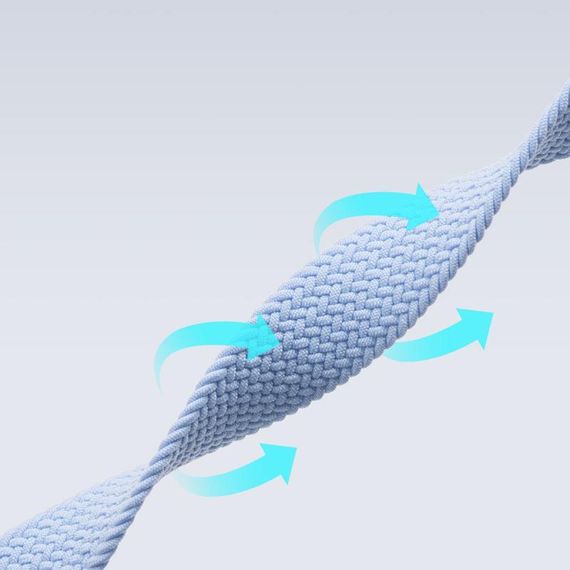 Ремінець Dux Ducis Mixture Ultra для Apple Watch 38/40/41/42mm(ser.10) Light Blue | Зображення 7