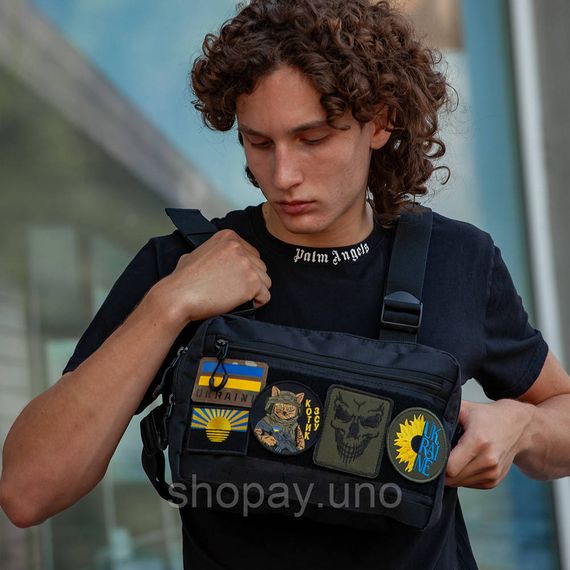 Сумка для прихованого носіння пістолета Сумка чоловіча тактична нагрудна тактична RV-57 | Зображення 5