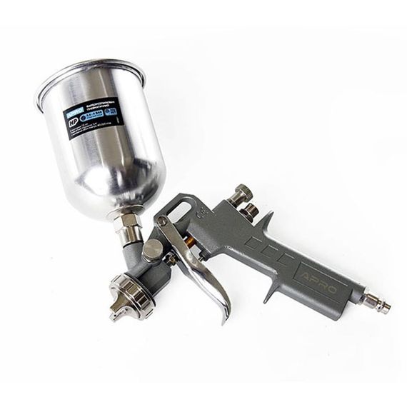 Фарборозпилювач HP Ø1,5 мм у/б метал. 500 мл APRO 8500211 | Зображення 1