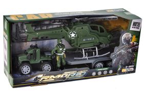 Машина 4-2 військова з набором, в коробці р.39,5x11,5x17,5 см YG Toys