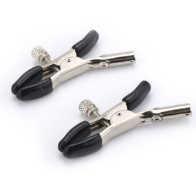 БДСМ Затискачі для сосків сірий 23309