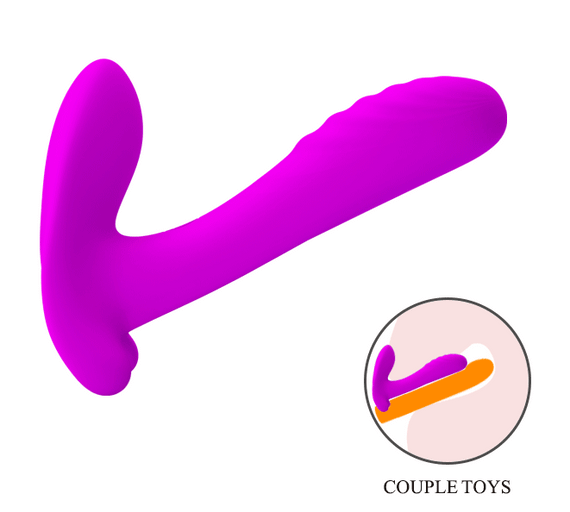 Вібробабочка з стимулятором клітора PRETTY LOVE-Remote Control Massager, BI - 014850W Sex Aura | Зображення 5