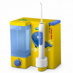 Стационарный ирригатор AquaJet LD-A8 yellow для детей гарантия 1 год