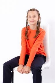 Джемпер для дівчинки Носи своє 164 Помаранчевий (p-6677-127742)