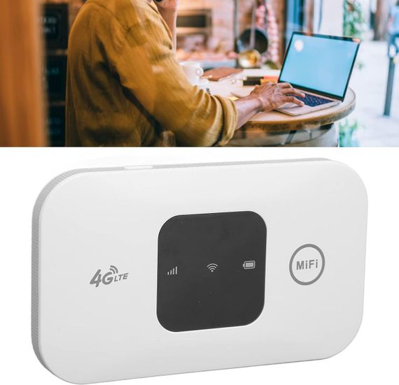 Портативний роутер 4G LTE зі слотом для SIM-картки, високошвидкісним пристроєм точки доступу 150 Мбіт/с, хв | Зображення 4