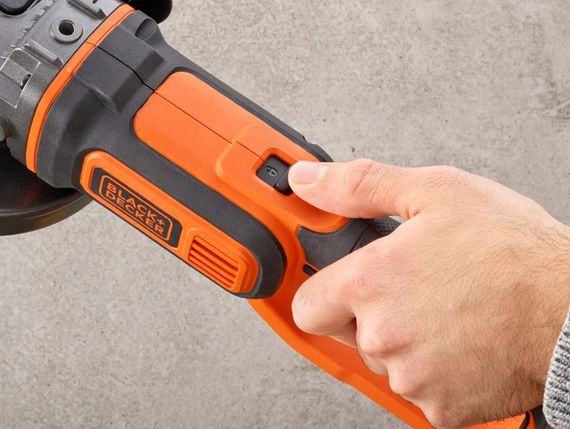 Шліфмашина кутова - болгарка акумуляторна Black&Decker без АКБ та ЗП BCG720N | Зображення 6