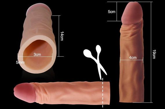 Насадка для збільшення пеніса X-TRA INCREASE Sex Aura | Зображення 5