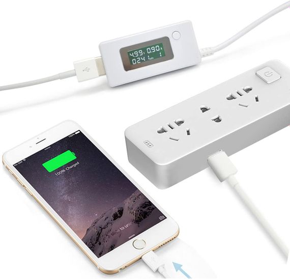 USB тестер потребления, емкости, usb вольтметр амперметр Hesai KCX-017 | Зображення 7