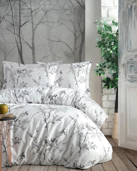 Постельное белье Marla Ranforse 200 х 220 см Chircory Beyaz