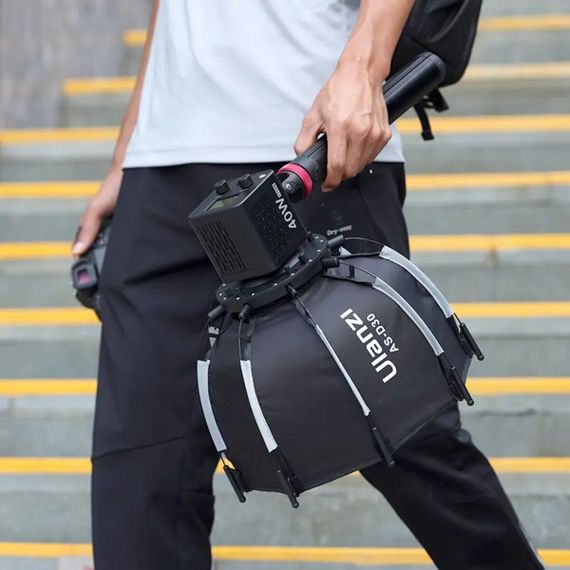 Софтбокс Ulanzi 30cm Octagonal Softbox with Mini Bowens Mount and Grid (UV-L083GBB1 AS-D30) | Зображення 3