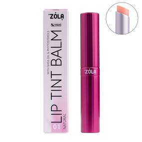 Відтінковий бальзам для губ ZOLA Lip Tint Balm - 01 Natural (3 g)