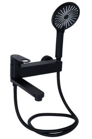 Змішувач для ванни Qtap Jay QTJAY260BLM45548 Black Matt