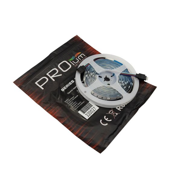 Світлодіодна LED стрічка PROLUM 12V 5050\30 IP20 Series S RGB | Зображення 6
