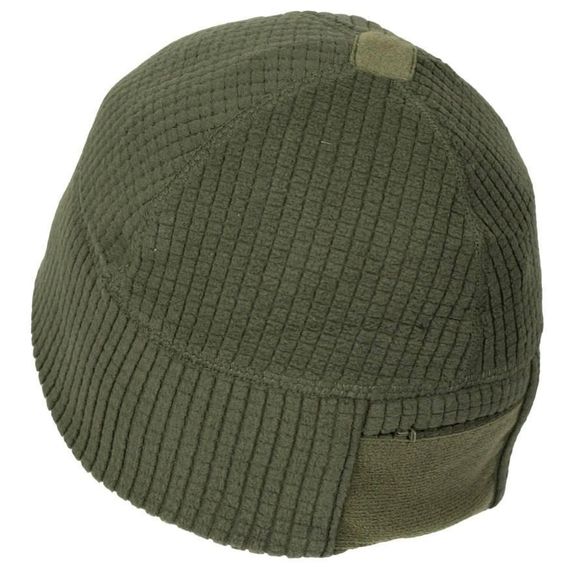 Шапка Helikon Range Beanie Grid Fleece - олива. | Зображення 1