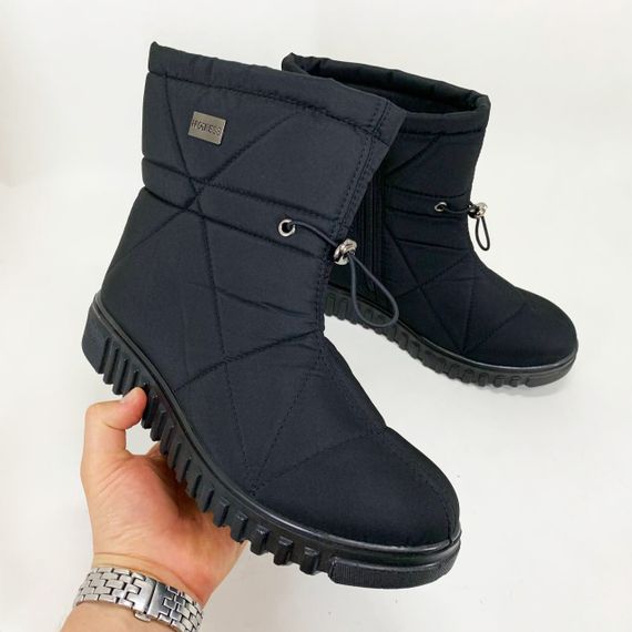 Вовняні валянки жіночі, Бурки суконні жіночі штучне хутро Калоші водонепроникні TA-91 | Зображення 2