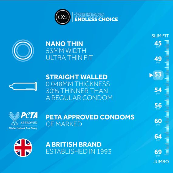 Презервативи - EXS Nano Thin, 12 шт. | Зображення 2