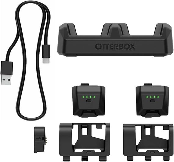 Акумулятор для для бездротового геймпада Xbox One, Xbox Series X|S з док-станцією швидкої заміни, набір для контролера, джойстика | Зображення 1