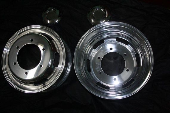 Литі диски (на двухкатковий, США) для Mercedes Sprinter 2006-2018 рр. | Зображення 1