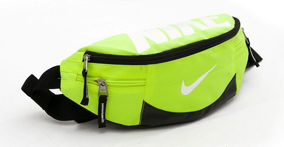 Поясна сумка Nike Team Training(салатове) сумка на пояс | Зображення 2