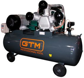 Поршневой воздушный компрессор 220 л GTM KC3090-220L ременный
